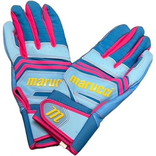  Marucci FUZN Adult Batting Gloves: Superior Grip, Ultimate Control, and Maximum Style for Your Winning Swing.