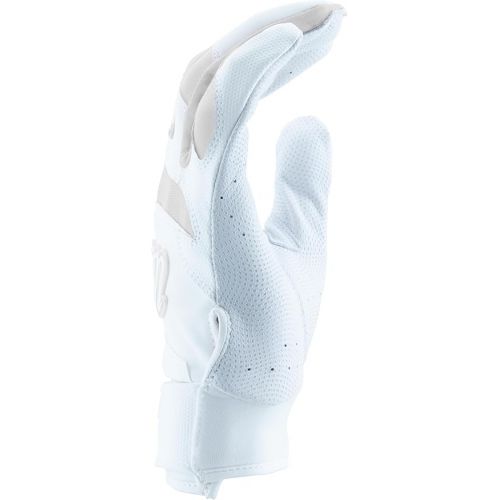  MARUCCI Signature Batting Glove V4, White/White, Adult X-Large
