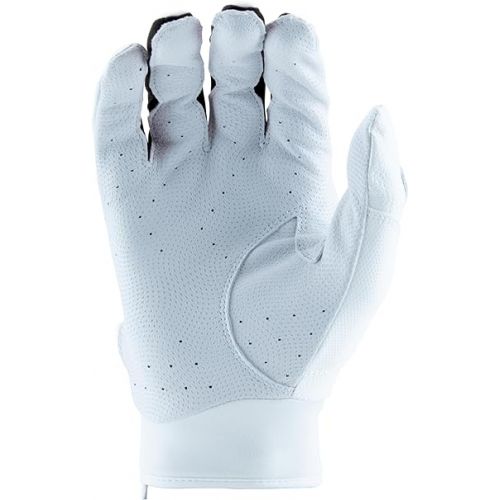  MARUCCI Signature Batting Glove V4, White/Black, Adult Small