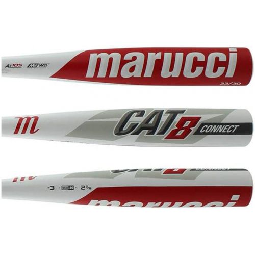  Marucci CAT8 CONNECT -3 BBCOR Baseball Bat, 2 5/8 Barrel
