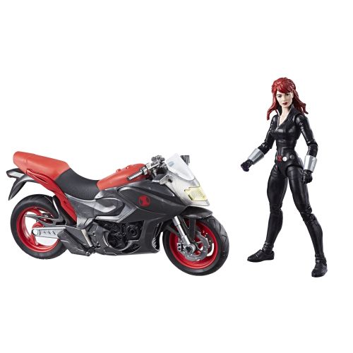 마블시리즈 Marvel Legends Series 6-inch Black Widow with Motorcycle