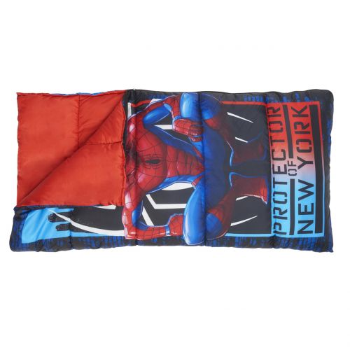 마블시리즈 Kids Licensed Camp Kids Spiderman Sleeping Bag