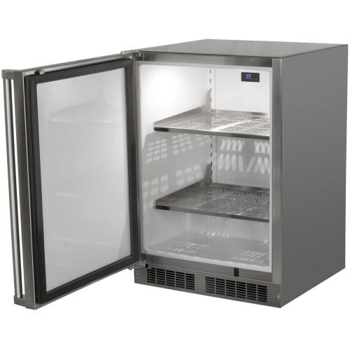 마블시리즈 Marvel MO24RA1L 24" Wide 5.7 Cu. Ft. 154-Can Built-In Outdoor Approved Beverage by Marvel