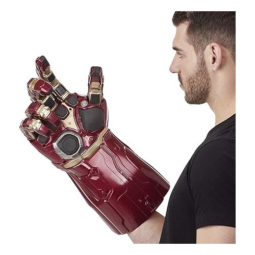 마블시리즈 Avengers Marvel Legends Series Endgame Power Gauntlet Articulated Electronic Fist,Brown,18 years and up