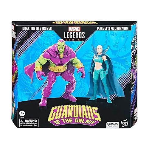 마블시리즈 MARVEL Legends Series Drax The Destroyer Moondragon, 2 Comics-Inspired 6 Inch Action Figures