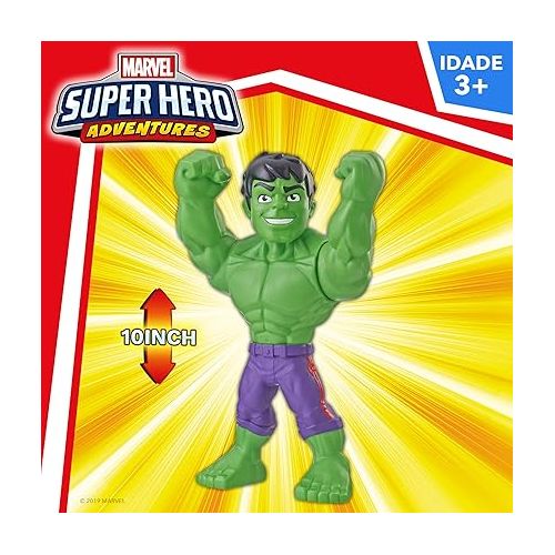 마블시리즈 Playskool Heroes Marvel Super Hero Adventures Mega Mighties Hulk Collectible 10