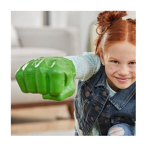 마블시리즈 Marvel Hulk Gamma Smash Fists, Soft Foam Role Play Toy, Avengers Super Hero Toys for Kids Ages 5 and Up