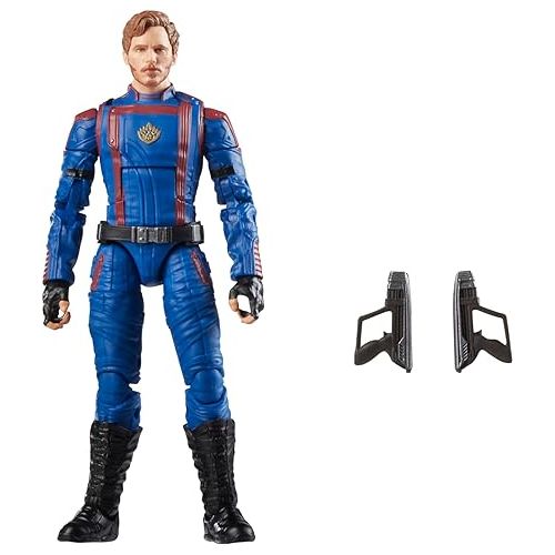 마블시리즈 Marvel Legends Series Star-Lord, Guardians of The Galaxy Vol. 3 6-Inch Collectible Action Figures, Toys for Ages 4 and Up