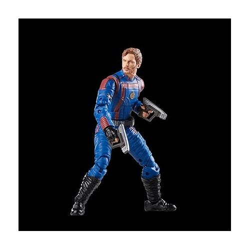 마블시리즈 Marvel Legends Series Star-Lord, Guardians of The Galaxy Vol. 3 6-Inch Collectible Action Figures, Toys for Ages 4 and Up