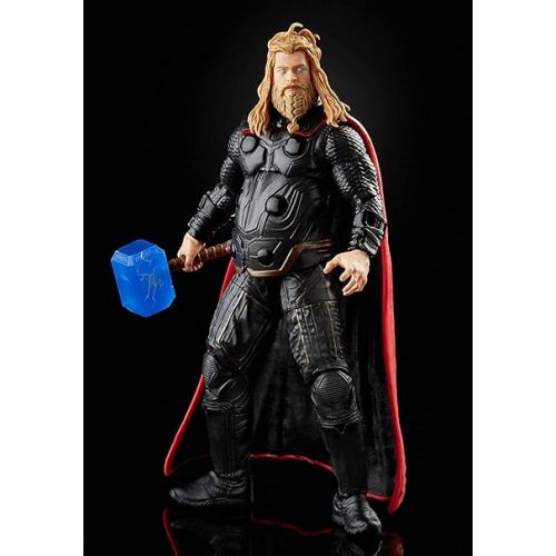 마블시리즈 Marvel Hasbro Legends Series 6-inch Scale Action Figure Toy Thor, Infinity Saga Character, Premium Design, Figure and 5 Accessories