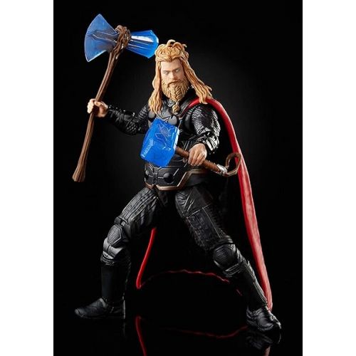 마블시리즈 Marvel Hasbro Legends Series 6-inch Scale Action Figure Toy Thor, Infinity Saga Character, Premium Design, Figure and 5 Accessories