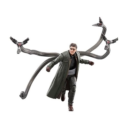 마블시리즈 Marvel Legends Series Doc Ock, Spider-Man: No Way Home Collectible, Deluxe 6-Inch Action Figure, 4 Accessories, Ages 4 and Up