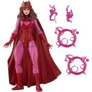 Marvel Legends Series Scarlet Witch 6-inch Retro Packaging Action Figure Toy, 4 Accessories