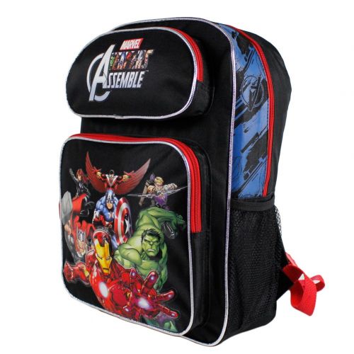 마블시리즈 Marvel Avenger Assemble Boys 16 Large School Backpack