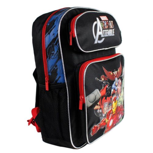 마블시리즈 Marvel Avenger Assemble Boys 16 Large School Backpack