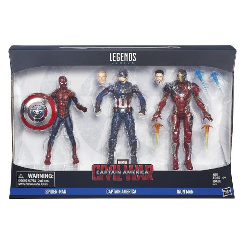 마블시리즈 Marvel Legends Captain America: Civil War 6-inch Figure 3-Pack