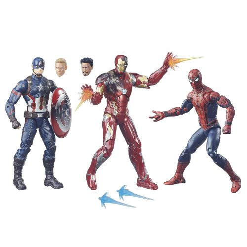 마블시리즈 Marvel Legends Captain America: Civil War 6-inch Figure 3-Pack