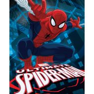 Marvel Children Toddler Spiderman USM - Go Spidey Super Soft Raschel Polyester 40x50