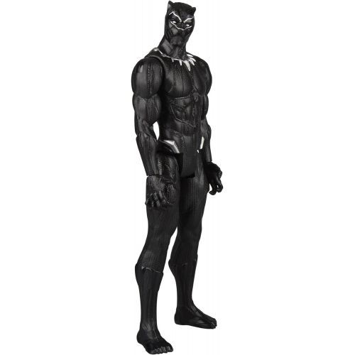 마블시리즈 [아마존베스트]Marvel Black Panther Titan Hero Series 12-inch Black Panther