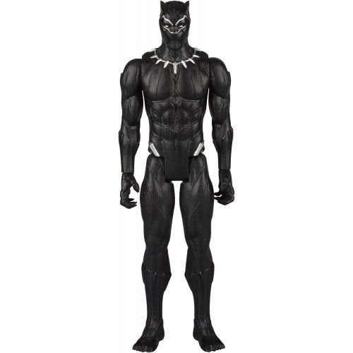 마블시리즈 [아마존베스트]Marvel Black Panther Titan Hero Series 12-inch Black Panther