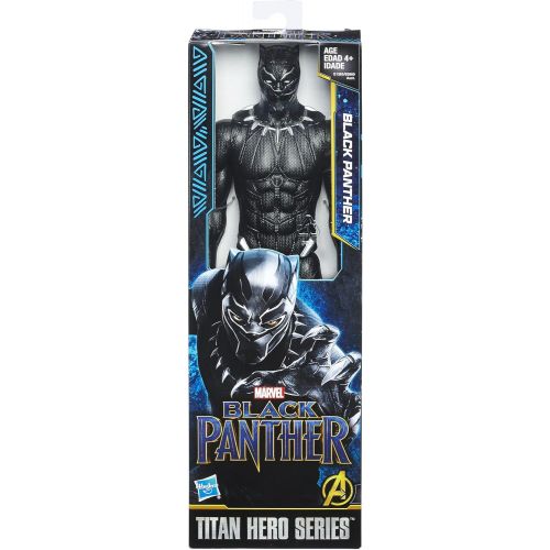 마블시리즈 [아마존베스트]Marvel Black Panther Titan Hero Series 12-inch Black Panther