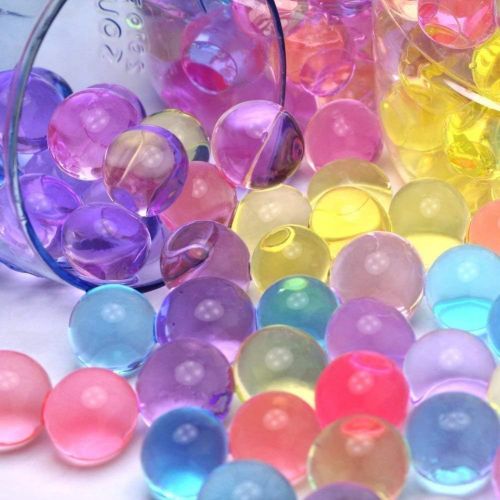 마블시리즈 MarvelBeads Water Beads Rainbow Mix (Half Pound) for Spa Refill, Sensory Toys and Decor (Non-Toxic)