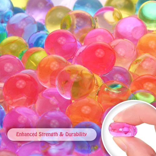 마블시리즈 MarvelBeads Water Beads Rainbow Mix (Half Pound) for Spa Refill, Sensory Toys and Decor (Non-Toxic)