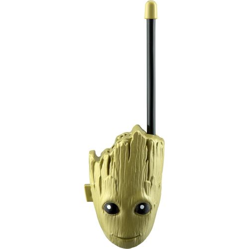 마블시리즈 [아마존베스트]Marvel Guardians of The Galaxy Groot and Rocket Racoon Walkie Talkies for Kids Static Free Extended Range Kid Friendly Easy to Use 2 Way Walkie Talkies