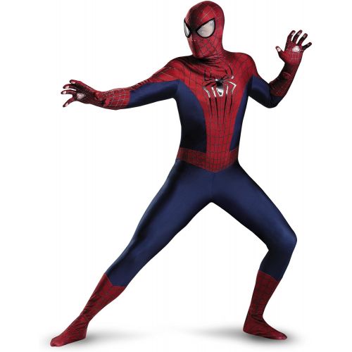 마블시리즈 할로윈 용품Disguise Mens Marvel The Amazing Spider-Man Theatrical Adult Costume