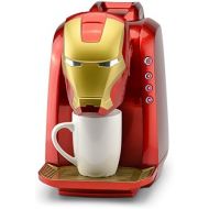 Marvel MVA-802 Iron Man Single Serve Coffee Maker, RedGold