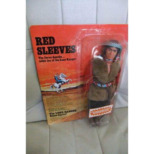  Marx MIB MOC MOSC RED SLEVES FIGURINE MARX Lone Ranger GABRIEL 1973 # 74041 NRFB