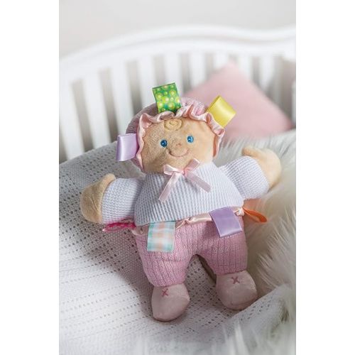  Mary Meyer Taggies Developmental Baby Doll, Pink, 8-Inch