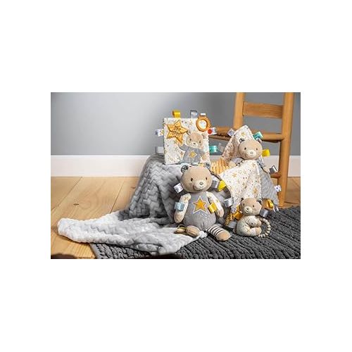  Taggies Stuffed Animal Security Blanket, 13 x 13-Inches, Be a Star Bear