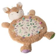 Taggies Tummy Time Baby Toddler Play Mat with Sensory Tags, 31 x 23-Inches, Flora Fawn