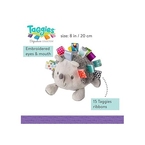  Mary Meyer Taggies Soft Toy, Heather Hedgehog, 8 Inch (Pack of 1)