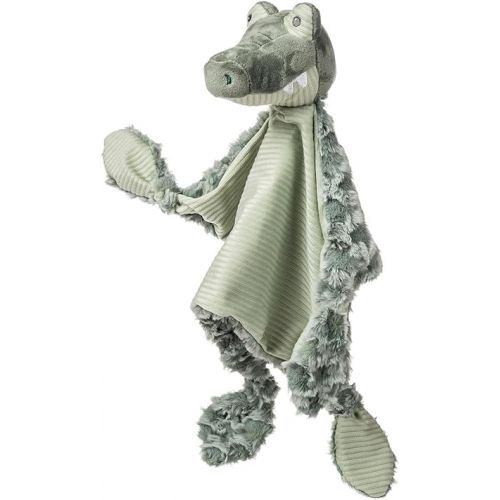  Mary Meyer Stuffed Animal Lovey Security Blanket, 13 x 9-Inches, Afrique Alligator