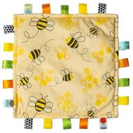 Mary Meyer Taggies Lovey for Baby Security Blankets Original Comfy Blanket with Sensory Tags, 12 x 12-Inches, Bumble Bees