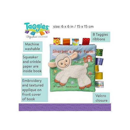  Taggies Sherbet Lamb Soft Book