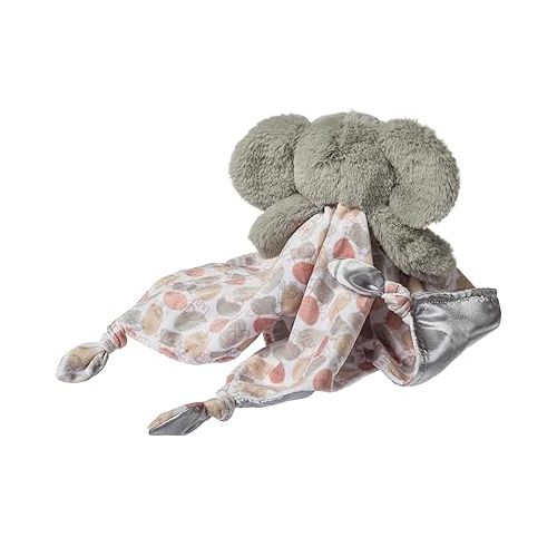  Mary Meyer Stuffed Animal Security Blanket, 13-Inches, Grey Kalahari Elephant