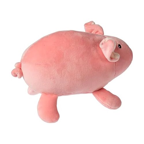  Mary Meyer Stuffed Animal Smootheez Pillow-Soft Toy, 8-Inches, Pig