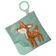 Mary Meyer Crinkle Teether Toy with Baby Paper and Squeaker, 6 x 6-Inches, Amber Fawn