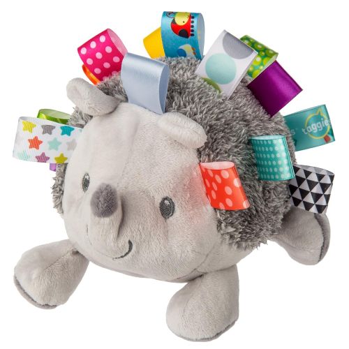  Mary Meyer Taggies Heather Hedgehog Soft Toy and Sunshine Hedgehog Wubbanub Pacifier Bundle (2 Items)