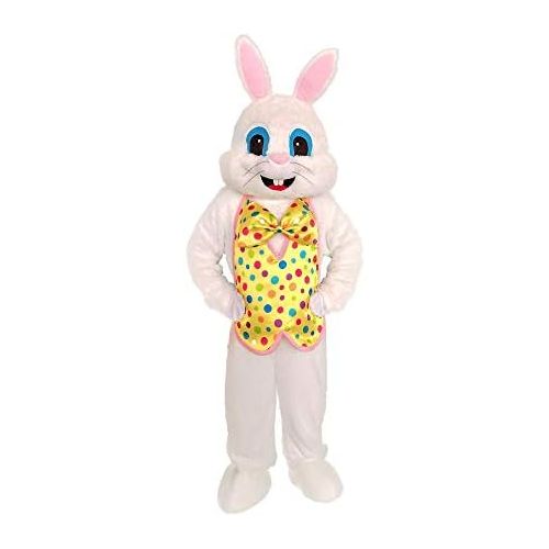  할로윈 용품Mascotshop Easter Bunny Rabbit Blue Vest Mascot Costume Bunny Costume, As The Picture, 53-61…