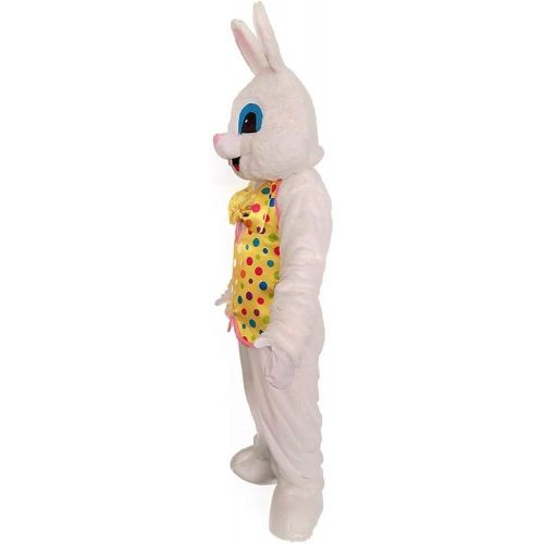  할로윈 용품Mascotshop Easter Bunny Rabbit Blue Vest Mascot Costume Bunny Costume, As The Picture, 53-61…