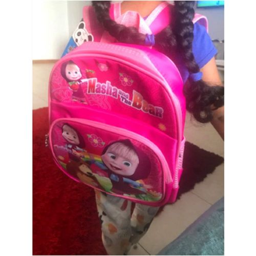  Masha and Bear MASHA and the BEAR Kids Pink Backpack 322412cm