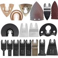 Maslin 66 pcs quick change oscillating multi tool saw blade accessories,for FEIN power tool,metal cutting - (Ships From: United States)
