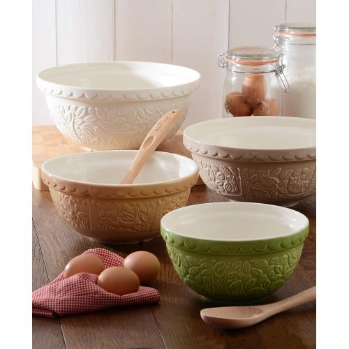  Mason Cash Fox Embossed Mixing Bowl - 4.25 Quart: Kitchen & Dining