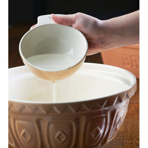  Mason Cash Cream Mixing Bowl - 4.25 Quart: Kitchen & Dining