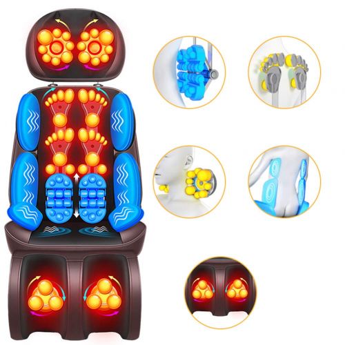  Massage cushion Shiatsu Tropical 3D Deep Tissue Kneading and Vibration - Full Back Thigh and Buttocks Muscle Tension Relief