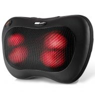 Heated Pillow Massage for Back and Neck, MassageRite Amazing Back Massage for Pain Relief...